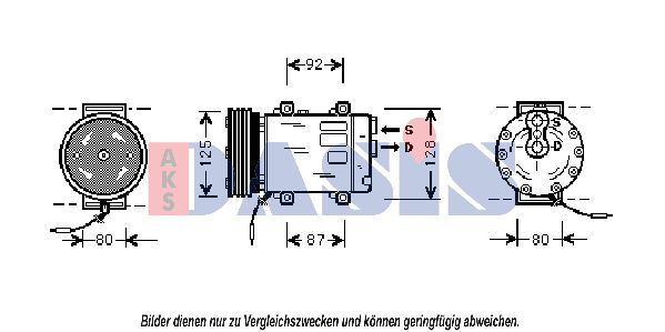 AKS DASIS kompresorius, oro kondicionierius 850746N